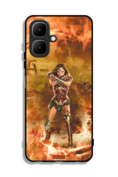 Tolwak غطاء حماية لهاتف إنفينيكس سمارت 10 - وندر وومن