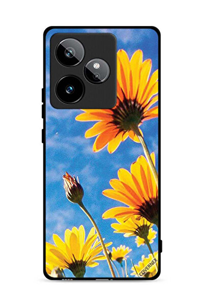 Covernex غطاء حماية لهاتف Realme GT 7T 5G بنقشة عباد الشمس
