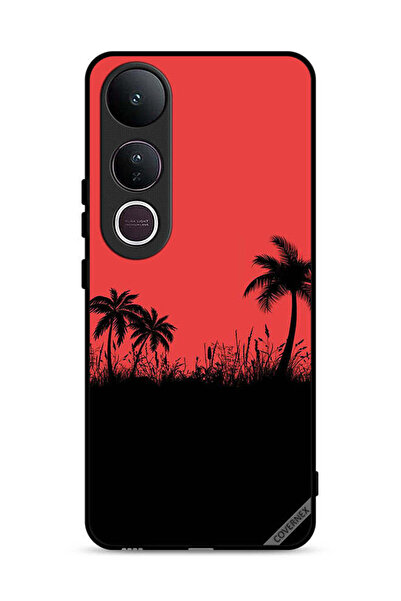 Covernex غطاء حماية لهاتف Vivo V50 Lite بأشجار التمر