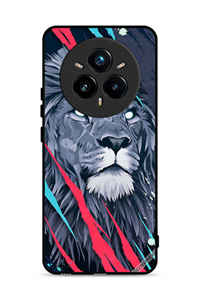 Covernex غطاء حماية لهاتف Realme 14 Pro Plus 5G برسومات الأسد الملك