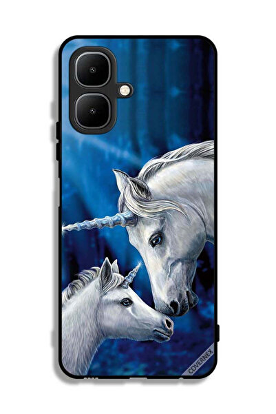 Covernex غطاء حماية لهاتف Infinix Smart 10 - محب وحيد القرن - طفل وحيد القرن