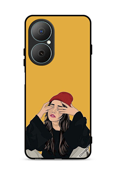 Covernex غطاء حماية لهاتف هواوي نوفا Y73 برسومات فتاة حزينة