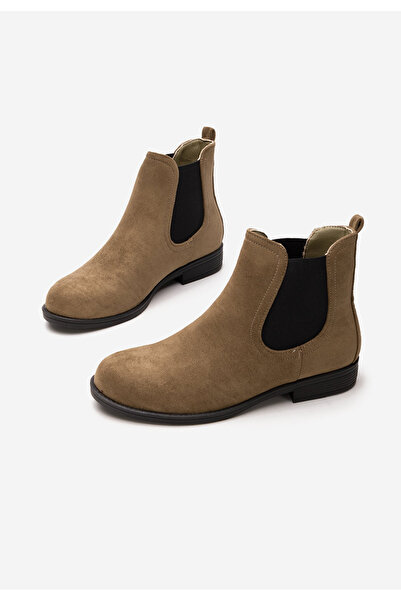 B T Shoes Zelené dámské kotníkové boty Zelmira