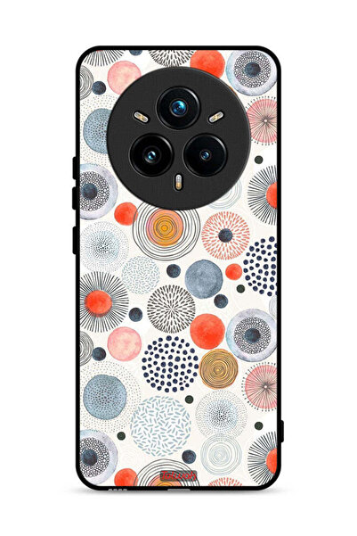 Tolwak غطاء حماية لهاتف Realme 14 Pro 5G بنقشة زهور قطنية