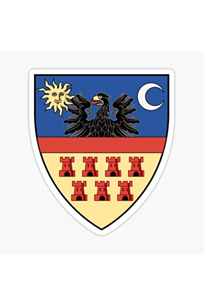 TSC ملصق شعار ترانسيلفانيا مقاس 19 سم