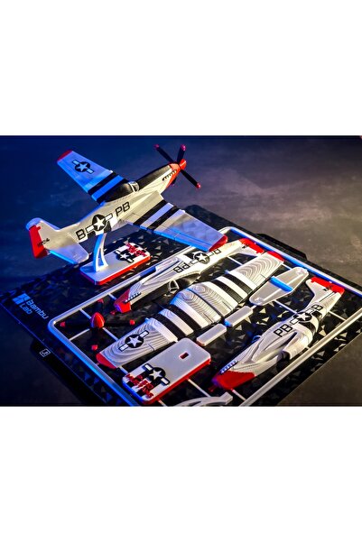 GİT3D P51D Mustang kit kart