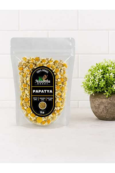 ANADOLU HASAT Papatya Çayı 30 gr – %100 Doğal, Katkısız Bitki Çayı