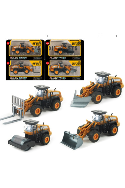 Family Center Friction Metal Construction Car Assorted 10-2933083