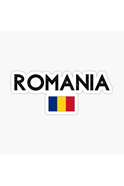 TSC Romania - Romanian Flag Decal 19cm Sticker Label