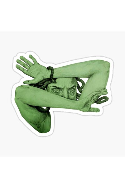 TSC ملصق ميدوسا اللاصق مقاس 19 سم