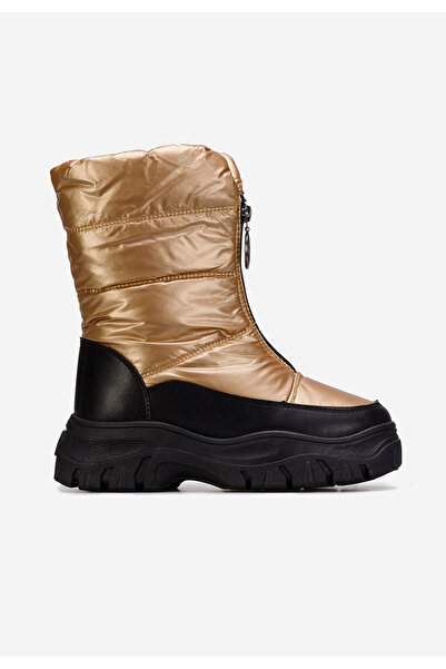 B T Shoes Champagne dámské sněhule Beneda