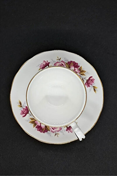 QUEEN ANNE Bone China H478 Antique Porcelain Double Coffee Cup 2 Pieces 110 ml