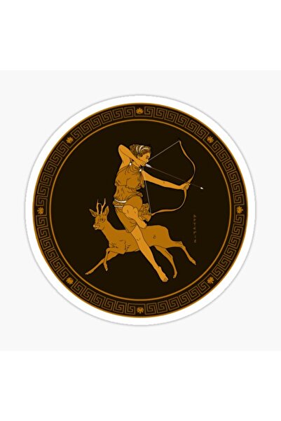 TSC ملصق ميدالية أرتميس مقاس 19 سم