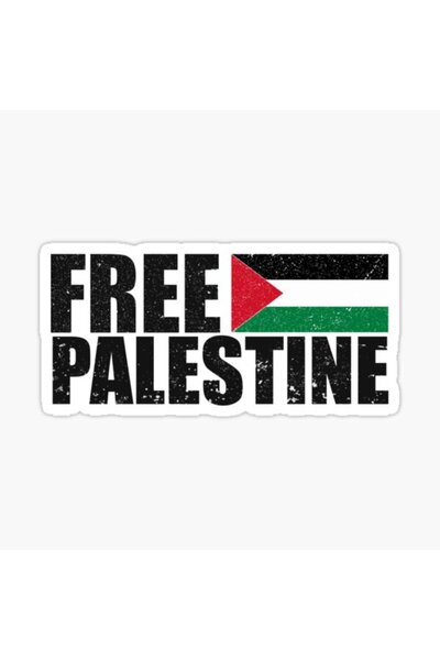 TSC Özgür Filistin , Özgür Gazze Araba oto Sticker Etiket 19CM