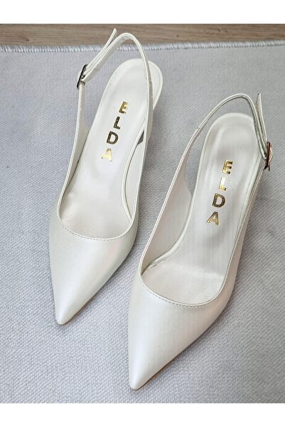 MSF16SHOES Yeni Sezon Renkli İnce Topuk Arkası Açık Kadın Stiletto