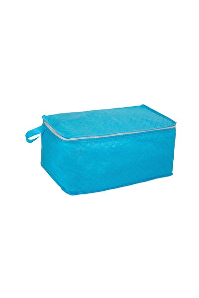 Evimora Home Kazak Hurcu - Fermuarlı, Büyük Boy, Kumaş Hurç Saklama Çantası - 52x28x21