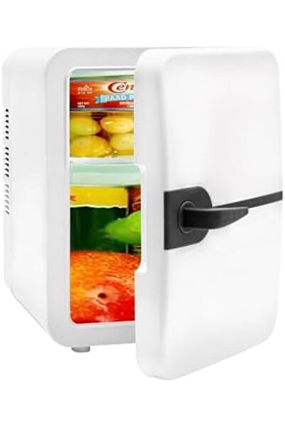 Generic Mini Portable Compact Personal Fridge Cools & Heats, 6 Liter Capacity