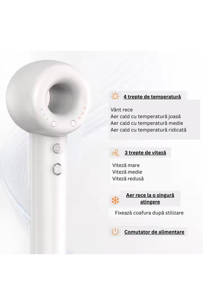 TrustTech Professional negative ion hair dryer Pro 110,000 rpm, 3 speeds