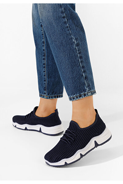 B T Shoes Tmavě modré sportovní boty dámské Sheila