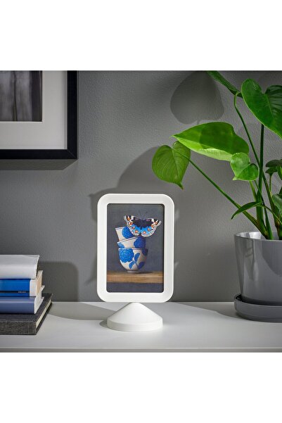 IKEA FIKONTRÄD Frame, white, 10 x 15 cm