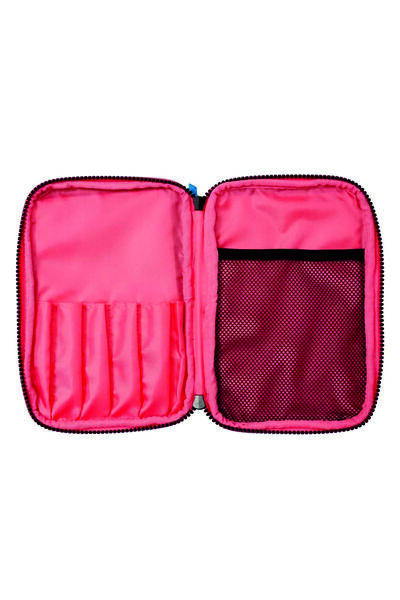 SMIGGLE Three-Layer Original Astronaut and Dinosaur Embossed Hardtop Pencil Case