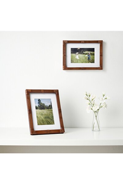 IKEA KLIBBAL Frame, brown, 21 x 30 cm