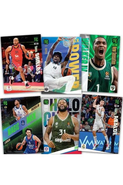 Panini 2025 Turkish Airlines Euroleague Top Class Official Card Collection - Starter Pack