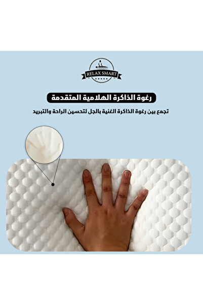 Relax Smart Medical Pillow with Gel Memory Foam