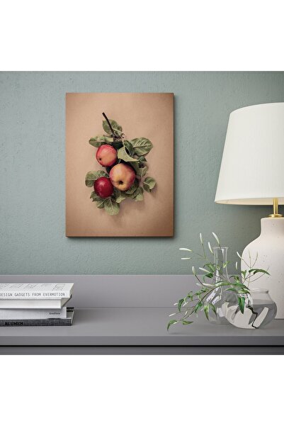 IKEA PJÄTTERYD Picture, leaves with apples, 30 x 40 cm