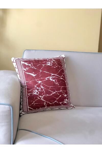 Evimora Home غطاء وسادة مزخرف - نمط رخامي، تصميم عصري، غطاء وسادة بسحاب مقاس ...