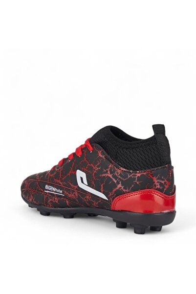 Callibron Erkek Çocuk Krampon Boğazlı Çoraplı Halı Saha Futbol Spor Ayakkabı