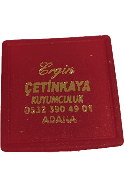 ÇUKUROVA ÜTÜ علبة كوينتر جولد كاستم، 100 قطعة، علبة بلاستيكية مع إسفنجة، أزرق...