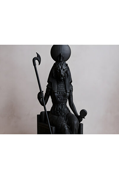 Pixelart3D Sekhmet Pagan Tanrı Figürü Biblo Dekor Dekorasyon