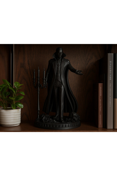 Pixelart3D Lord Dracula Figür Heykel Biblo Dekor Dekorasyon
