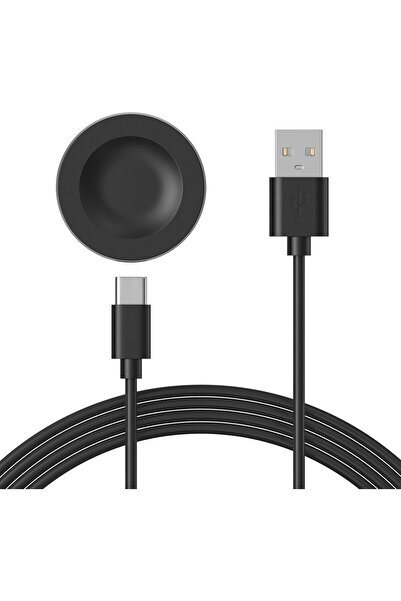 Deppo Trend Huawei GT2 Pro/GT3 Pro Uyumlu Şarj Kablosu Manyetik Kablosuz Hızlı Şarj Aleti Standı