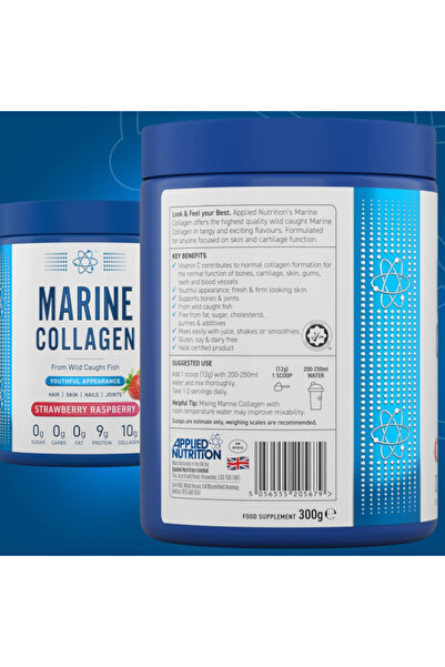 applied nutrition Marine Collagen Raspberry and Strawberry Flavor