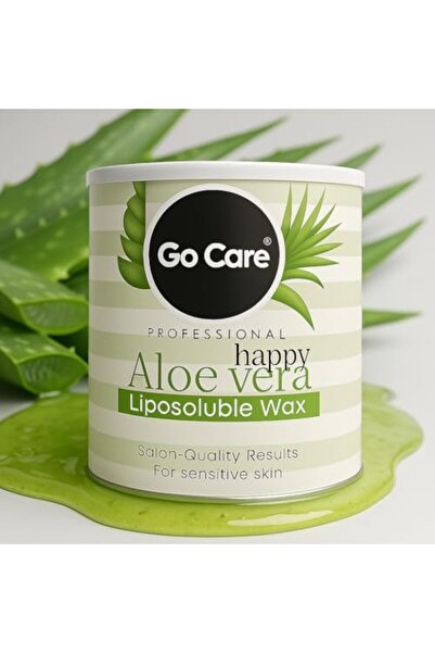 Go Care Professional Aloe Vera Liposoluble Wax, Salon-Quality, for Sensitive Skin