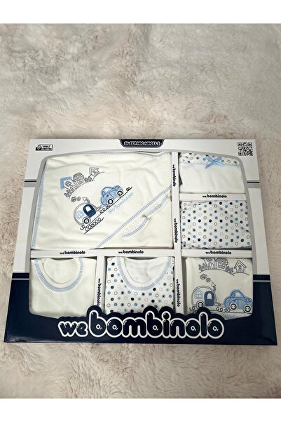 Bebelio 10 PARÇA YENİ DOĞAN BEBEK HASTANE ÇIKIŞ SETİ - %100 PAMUK, %100 ORGANİK, UNISEX