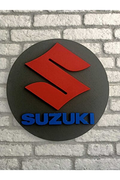 Strafor Suzuki Logo 50x50 Suzuki Araç Logo | Suzuki Marka Logo | Suzuki 3d Logo Amblemi