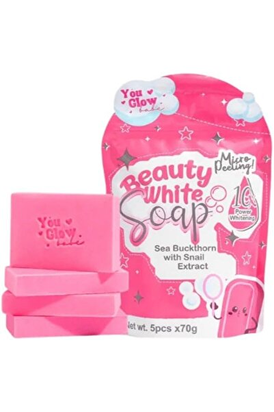 You Glow babe Beauty White Soap with Sea Buckthorn and Snail Extract, 5 Piece...