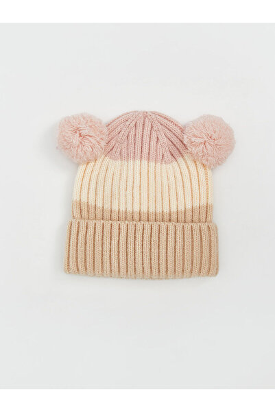 LC Waikiki Lcw Baby Girl Beanie with Ear Detail (W5)