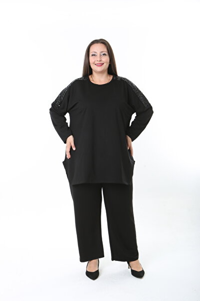 XL Modam Women's Lycra Sleeve Tunic with Pul Detail in Plus Size