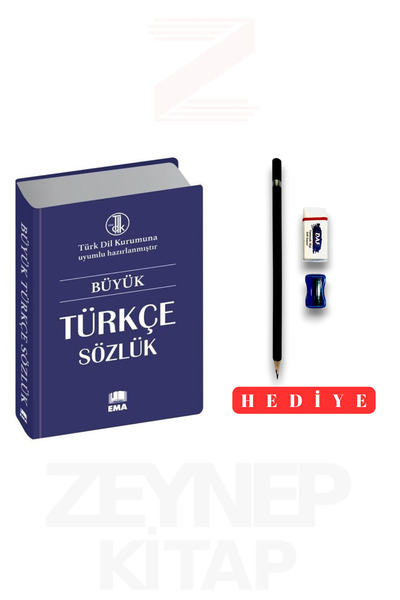 Ema Kitap Büyük Türkçe Sözlük Biala Kapak (Kalem Seti Hediyeli)
