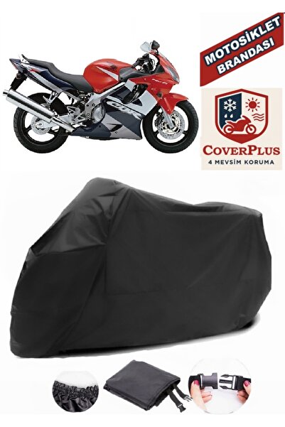CoverPlus Siyah Honda CBR 600 F Sport Motorsiklet Brandası,Motor Örtüsü Bağla...