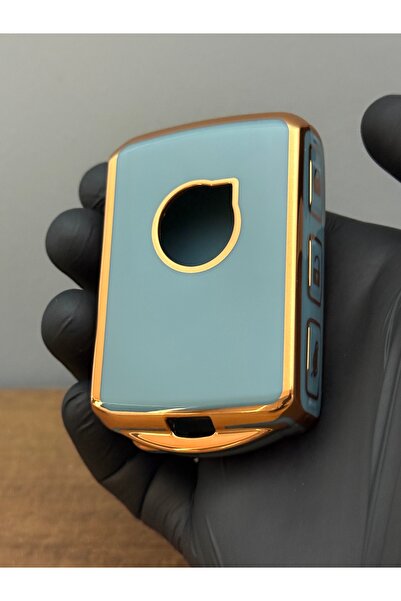 Mavi Keys Husă din silicon pentru telecomandă cu 4 butoane pentru Volvo XC90 ...