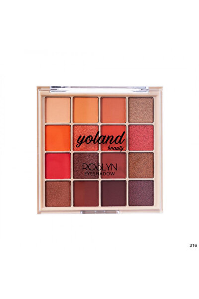 YOLAND BEAUTY - Roslin Eyeshadow Palette 316
