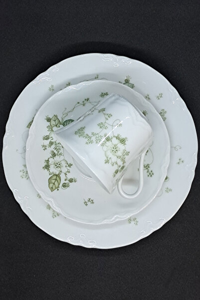 Hutschenreuther Racine Camargue Antique Double Coffee Cup 3 Pieces 130 ml