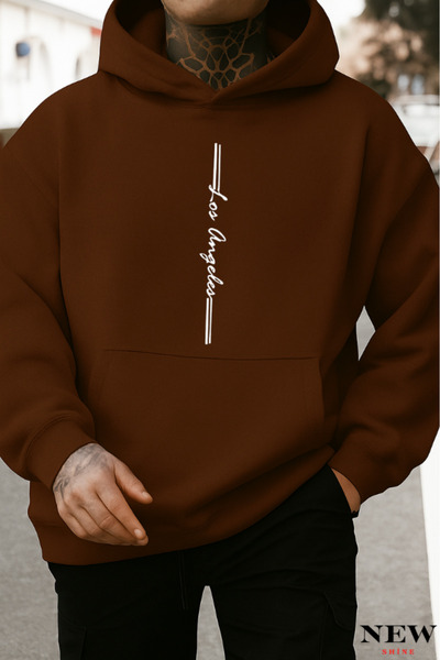 New Shine Los Angeles Printed Sweatshirt