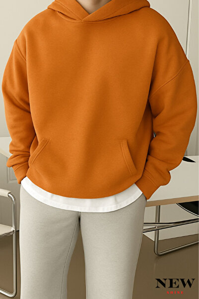 New Shine سويت شيرت بقلنسوة للجنسين