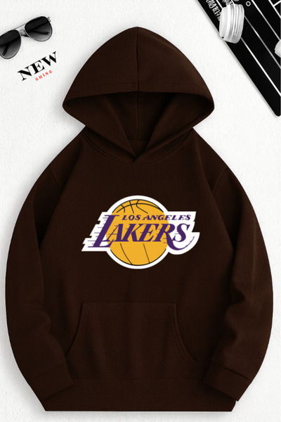 New Shine سويت شيرت بطبعة ليكرز